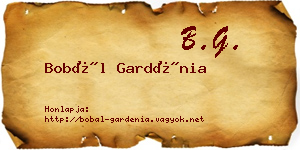 Bobál Gardénia névjegykártya